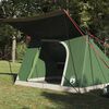 vidaXL Kamping &scaron;ator s krovom Zelena 282 x 225 x 154 cm taft