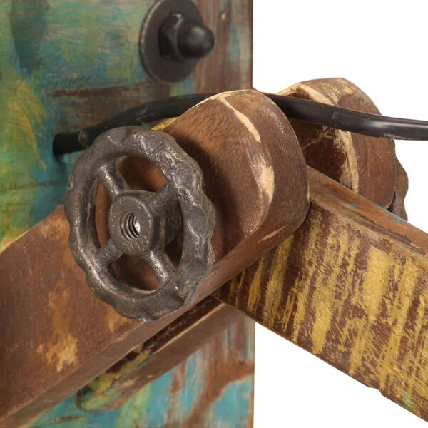 vidaXL Zidna svjetiljka u industrijskom stilu vi&scaron;ebojna okrugla E27