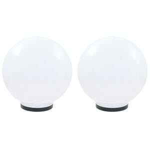 vidaXL LED kuglasta svjetiljka 2 kom 40 cm PMMA