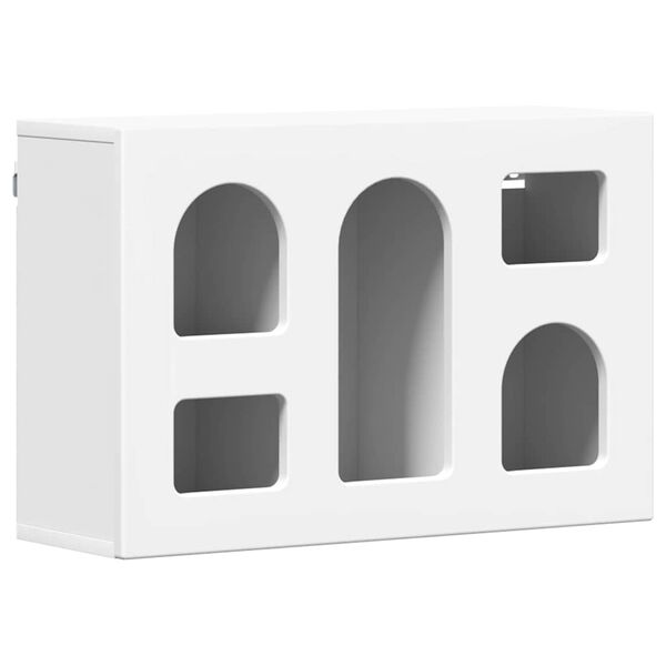 vidaXL Viseći ormarić Zidne Bijelo 60 x 20 x 40 cm Konstruirano drvo