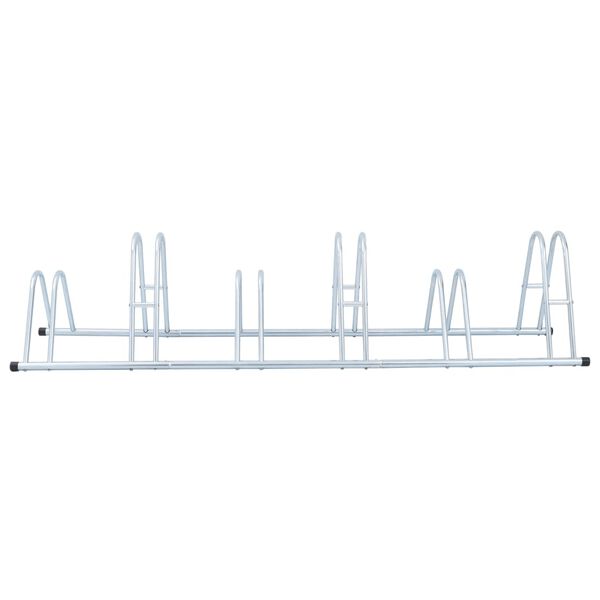 vidaXL Stalak za 6 bicikla podni samostojeći od pocinčanog čelika