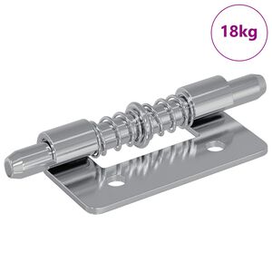 vidaXL Zasun 1800 pcs Srebrno 46 x 17 x 1,2 mm Čelik