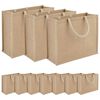 vidaXL Torbe od jute 10 pcs Prirodna 42 x 33 x 19 cm 100% Jut