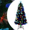 vidaXL Umjetno božićno drvce Zelena 120 cm PVC