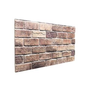 vidaXL Zidne panele 10 kom. 100 x 50 cm Smeđa i siva EPS pjena