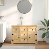 vidaXL Komoda Corona 112 x 40 x 75 cm od masivne borovine