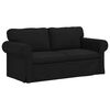 vidaXL Sofa 140cm Crna Metal