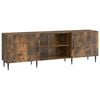 vidaXL TV ormar 150 x 31 x 50 cm Dimljeni hrast Konstruirano drvo