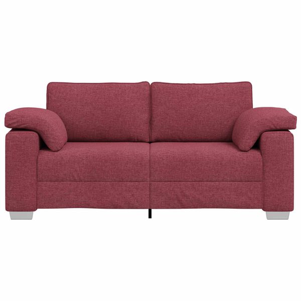 vidaXL Sofa Vinska crvena 180 x 77 x 82 cm tkanina