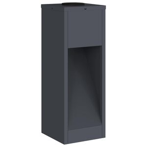 vidaXL Solarna LED svjetiljka za stazu 2 pcs Antracit