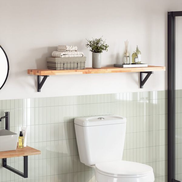 vidaXL Stolna ploča 120x30x4 cm pravokutna od masivnog drva bagrema