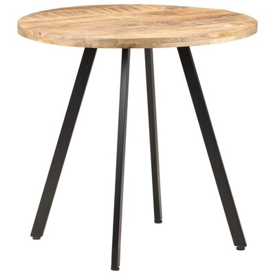 vidaXL Blagovaonski stol 80 cm od grubog drva manga