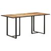 vidaXL Blagovaonski stol 160 cm od grubog drva manga