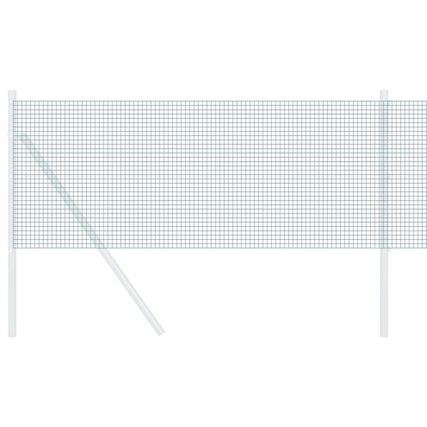 vidaXL Zavarena žičana ograda Zelena 0.4 x 25 m