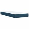 vidaXL Box spring krevet s madracem plavi 100x200 cm bar&scaron;unasti