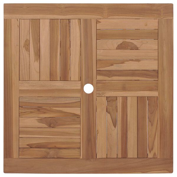 vidaXL Vrtni set za objed 3 pcs Smeđa Čvrsto drvo akacije