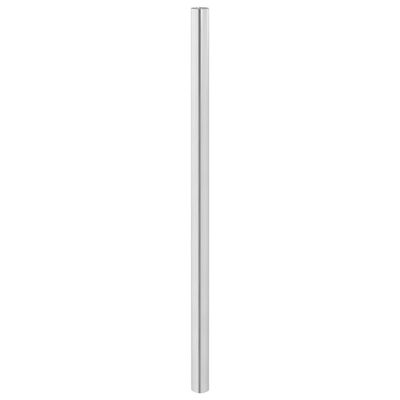 vidaXL Naljepnica za namještaj samoljepljiva srebrna 90 x 500 cm PVC