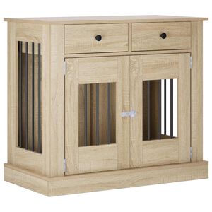 vidaXL Namje&scaron;taj za kućni kavez Hrast sonoma 90 x 47,5 x 80 cm