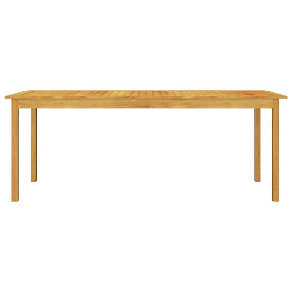 vidaXL 7-dijelni vrtni blagovaonski set crni