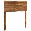 vidaXL Uzglavlje s prirodnim rubom ROSTOCK Prirodna 75 cm