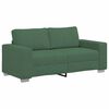 vidaXL Dvosjed tamnozelene boje 180x77x82 cm korduro tkanina