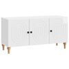 vidaXL TV ormar Bijela visokog sjaja 99 x 34,5 x 50 cm