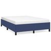 vidaXL Okvir za krevet bez madraca plavi 140 x 200 cm od tkanine