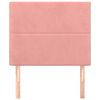 vidaXL Uzglavlje ružičasto 90x5x118/128 cm bar&scaron;unasto