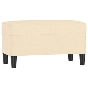 vidaXL Klupa krem 70 x 35 x 41 cm od tkanine