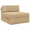vidaXL Sofa na razvlačenje Zelena Siva 60 x 70 x 41 cm Tkanina