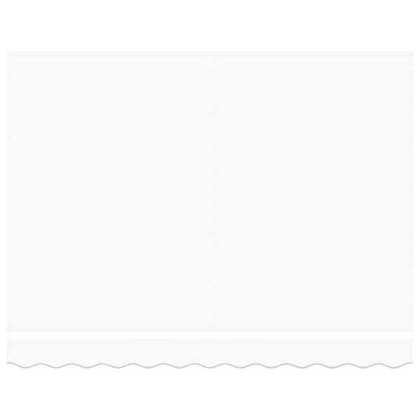 vidaXL Nadstre&scaron;nica Bijelo 300 x 250 x 165 cm Poliester i aluminij