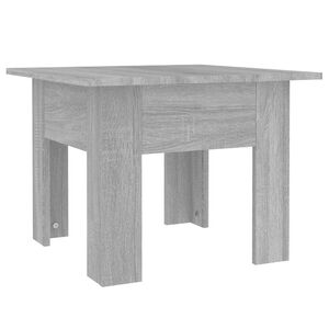 vidaXL Stolić za kavu sivi hrast sonoma 55 x 55 x 42 cm od iverice