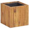 vidaXL Povi&scaron;ena vrtna sadilica 24,5x24,5x25 cm masivno bagremovo drvo