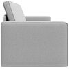 vidaXL Krevet na razvlačenje 200cm Oblačnosiva tkanina