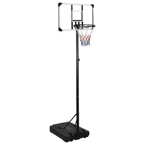 vidaXL Ko&scaron;arka&scaron;ki stalak prozirni 235 - 305 cm polikarbonantni