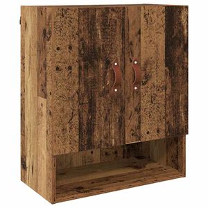 vidaXL Ormar za Zid 60 x 31 x 70 cm Konstruirano drvo Staro drvo