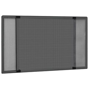 vidaXL Pro&scaron;irivi zaslon protiv insekata antracit (75 - 143) x 50 cm