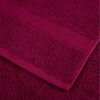 vidaXL 12-dijelni vrhunski set ručnika SOLUND bordo 600 gsm