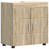 vidaXL Set ormarića za kupaonicu TULUM Sonoma hrast 60 x 34 x 63 cm