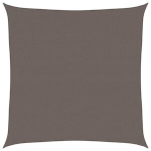 vidaXL Jedro za za&scaron;titu od sunca 160 g/m&sup2; antracit 7 x 7 m HDPE