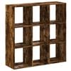 vidaXL Regal za knjige boja hrasta 102x32x102 cm od konstruiranog drva