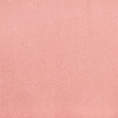 vidaXL Okvir za krevet ružičasti 140x200 cm baršunasti