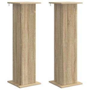 vidaXL Stalak za biljke 2 kom. Hrast sonoma 30,5 x 30 x 100,5 cm