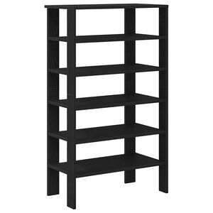 vidaXL Stalak za cipele crni 61x32x105 cm od konstruiranog drva