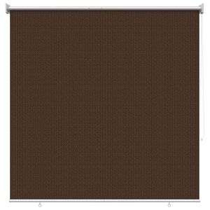 vidaXL Vanjska roleta 90% blokada UV zraka Smeđa 120 x 230 cm HDPE