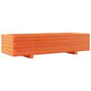 vidaXL Vrtna sadilica vo&scaron;tano smeđa 110x40x26,5 cm masivna borovina