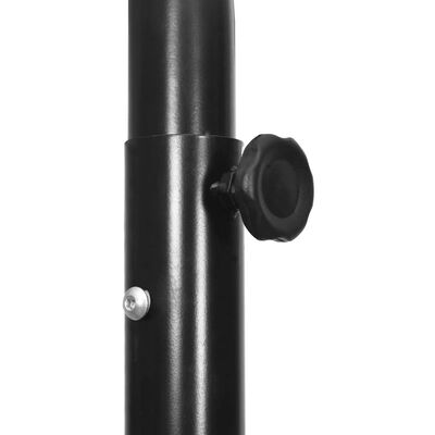 vidaXL Košarkaški stalak crni 237 - 307 cm od polietilena