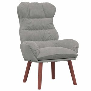 vidaXL fotelja Svijetlo siva 69 x 74 x 93 cm Bar&scaron;un