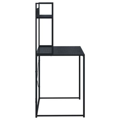 vidaXL Stol za računalo crni 110 x 60 x 138 cm od iverice
