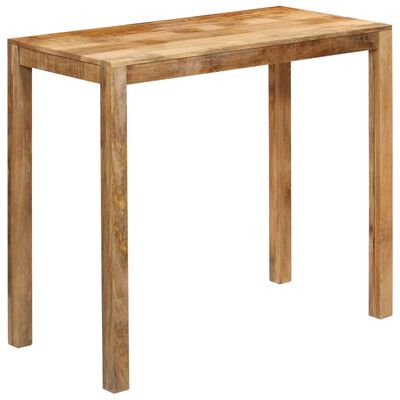 vidaXL Barski stol od masivnog drva manga 120 x 60 x 108 cm